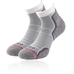 Hombre 1000 Mile Run Single Layer calcetines tobilleros (Twin Pack) - SS25