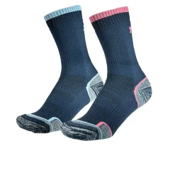 Mujer 1000 Mile Walk Repreve Single Layer Calf Length mujer calcetines (Twin Pack) - SS25