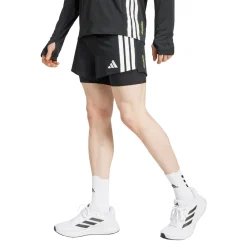 Hombre adidas Adizero 2 en 1 Gel bolsillo pantalones cortos running - SS25