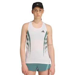 Mujer adidas Adizero Archive mujer running camiseta sin mangas - SS25