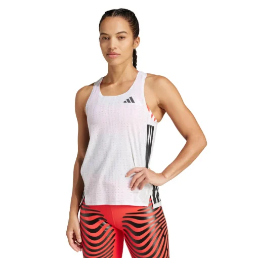 Mujer adidas Adizero mujer running camiseta sin mangas - SS25