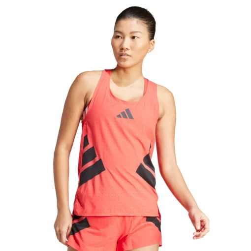 Mujer adidas Adizero Road to Records camiseta sin mangas para mujer - SS25