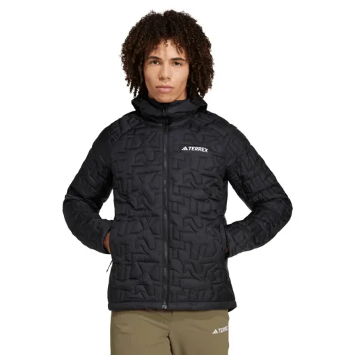 Hombre adidas Xperior PrimaLoft Loose Fill chaqueta aislante con capucha - SS24