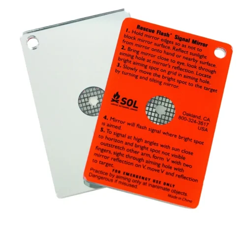 Mujer Adventure Ready Brands S.O.L Rescue Flash espejo de señal de rescate - AW24