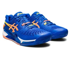 Hombre Asics Gel-Resolution 9 Clay zapatillas de cancha