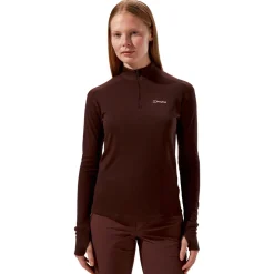 Mujer Berghaus Ivyhill mujer media cremallera Top - AW24