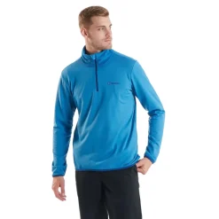 Hombre Berghaus Keppla camiseta manga larga media cremallera