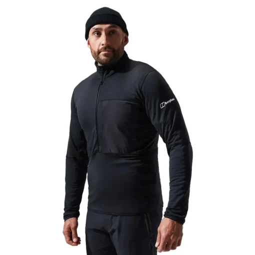 Hombre Berghaus MTN Arete LB camiseta con media cremallera