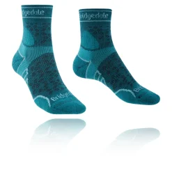 Mujer Bridgedale TRAIL RUN Lightweight T2 Merino Sport 3/4 Crew Calcetines para Mujer - SS23