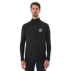 Hombre Compressport sin costuras cremallera Sweatshirt - SS25