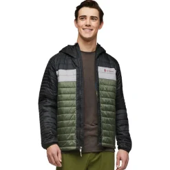 Hombre Cotopaxi Capa chaqueta aislante con capucha - SS24