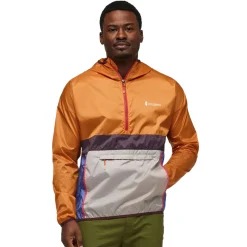 Hombre Cotopaxi Teca cortavientos con media cremallera - SS24