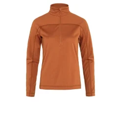 Mujer Fjallraven Fjällräven Abisko Lite polar con media cremallera para mujer - AW23