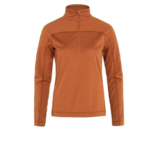Mujer Fjallraven Fjällräven Abisko Lite polar con media cremallera para mujer - AW23
