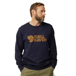 Hombre Fjallraven Logo sudadera - SS24