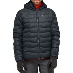 Hombre Haglofs ROC Flash Down Hooded chaqueta - SS25