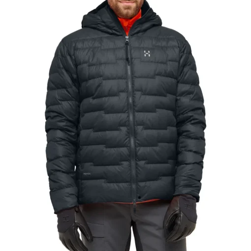 Hombre Haglofs ROC Flash Down Hooded chaqueta - SS25