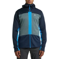 Hombre Haglofs ROC Flash Mid Hooded chaqueta - AW24