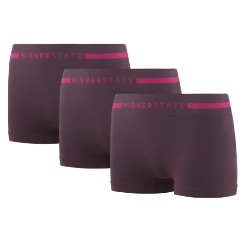 Mujer Higher State Braga de mujer sin costuras (paquete de 3)