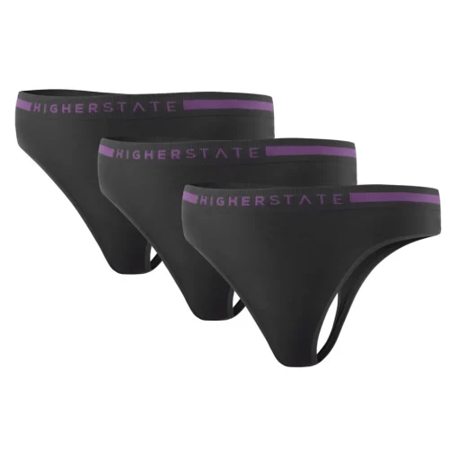 Mujer Higher State Bragas de mujer sin costuras (paquete de 3)