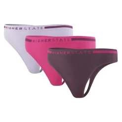 Mujer Higher State Bragas de mujer sin costuras (paquete de 3)