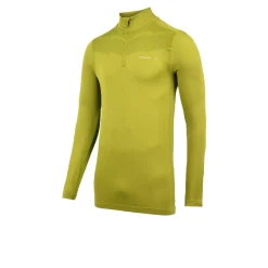 Hombre Higher State camiseta de running media cremallera sin costuras