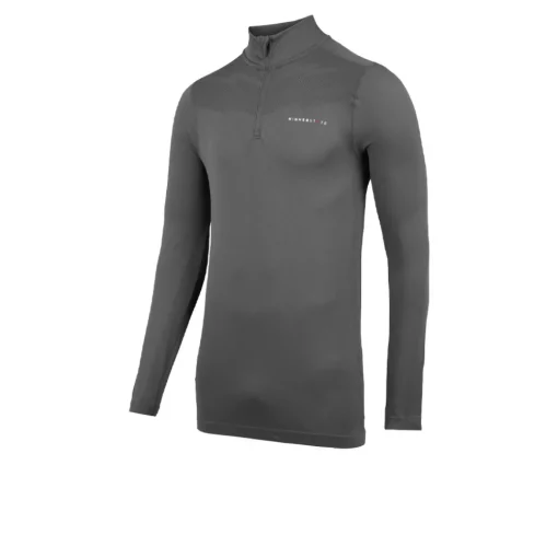 Hombre Higher State camiseta de running con media cremallera sin costuras