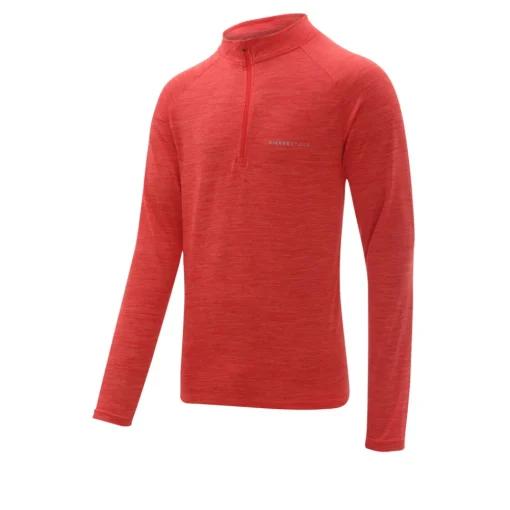 Hombre Higher State Camiseta de raglán con 1/4 de cremallera L/S