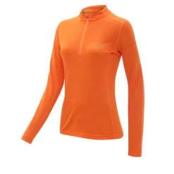 Mujer Higher State Camiseta de mujer L/S con cremallera 1/4
