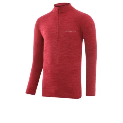 Hombre Higher State Camiseta de raglán con 1/4 de cremallera L/S