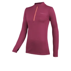 Mujer Higher State L/S 1/4 cremallera Thermal Grid mujer Top