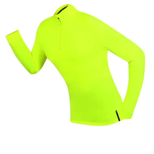 Hombre Higher State manga larga cremallera Top - SS25