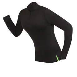 Mujer Higher State mujer manga larga cremallera Top - SS25