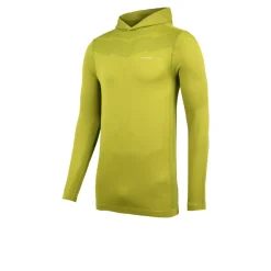 Hombre Higher State Seamfree sudadera de running con capucha