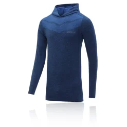Hombre Higher State Seamfree sudadera de running con capucha