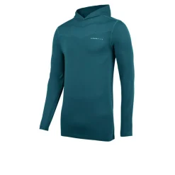 Hombre Higher State Seamfree sudadera de running con capucha