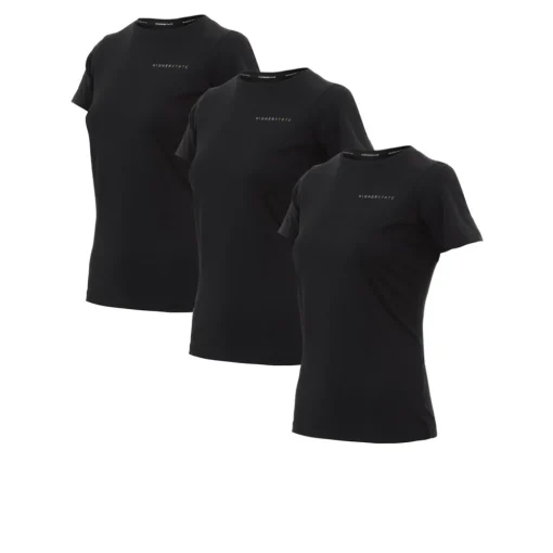 Mujer Higher State S/S Crew mujer camiseta running (3 Pack)