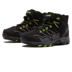 Niños Hi-Tec Blackout Mid impermeable Junior botas trekking - AW24