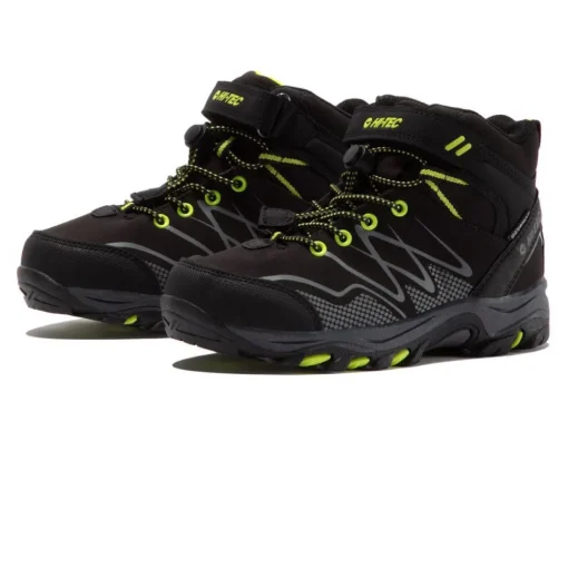 Niños Hi-Tec Blackout Mid impermeable Junior botas trekking - AW24