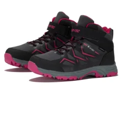 Niños Hi-Tec Trio EZ Mid botas de trekking impermeables para niños