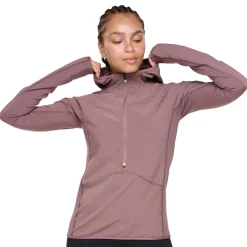Mujer Hoka SkyGlow mujer media cremallera chaqueta - AW24
