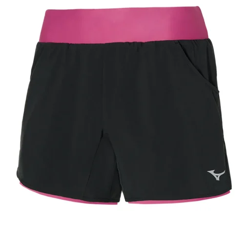 Mujer Mizuno 2 en 1 4.5 mujer pantalones cortos