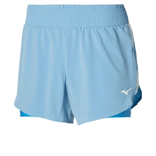 Mujer Mizuno 2 en 1 4.5 pulgada mujer pantalones cortos