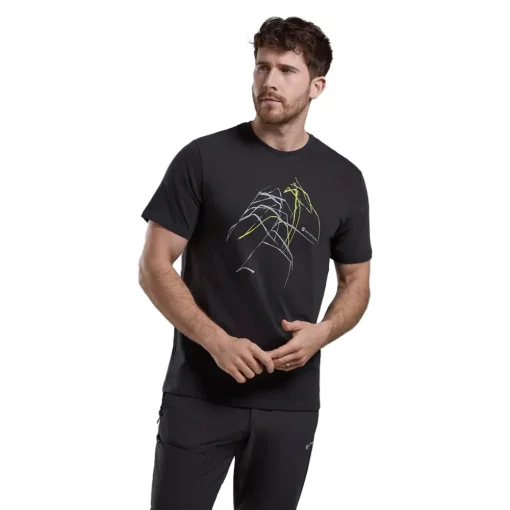 Hombre Montane Abstract Mountain T-Shirt - SS25