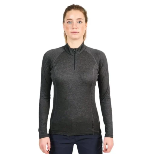 Mujer Montane Dart Camiseta con Cuello Alto y Cremallera para mujer - SS22