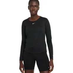 Mujer Nike Camiseta de manga larga de ajuste estándar Dri-FIT One para mujer - SP22