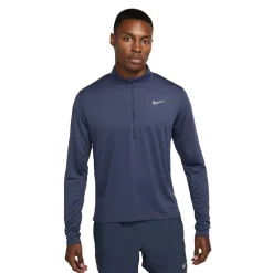 Hombre Nike Dri-FIT Pacer camiseta con media cremallera - SP25