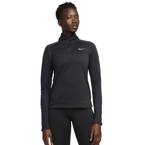 Mujer Nike Dri-FIT Pacer camiseta con cremallera de 1/4 para mujer - SP25
