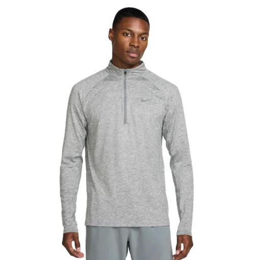 Hombre Nike Dri-FIT Stride media cremallera camiseta manga larga running - SP25
