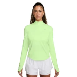 Mujer Nike Dri-FIT Swift UV Quarter cremallera mujer camiseta manga larga running - SU25